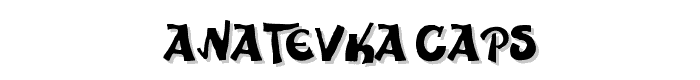 Anatevka Caps font